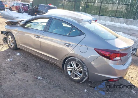 2020 Hyundai Elantra Sel из США, поврежденный, VIN KMHD84LFXLU077484